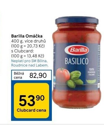 Omáčky Barilla