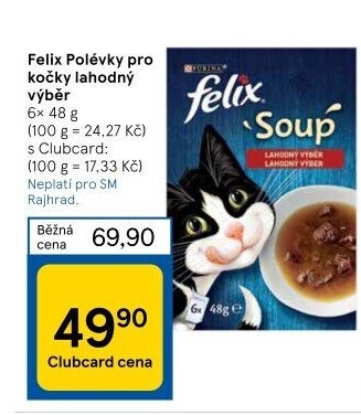 Polévka pro kočky Felix Purina