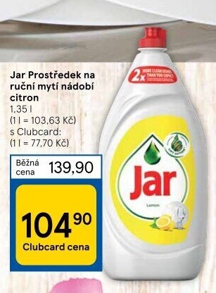 Prostředek na nádobí Jar