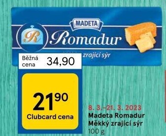 Sýr Romadur Madeta