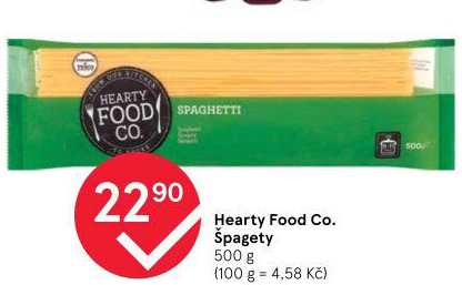Těstoviny Hearty Food Co Tesco
