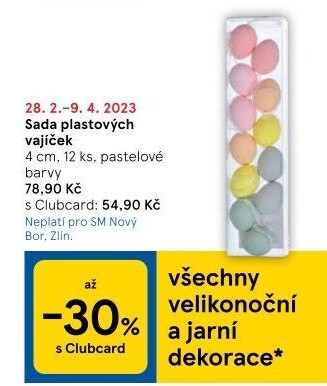 Velikonoční vajíčka dekorační