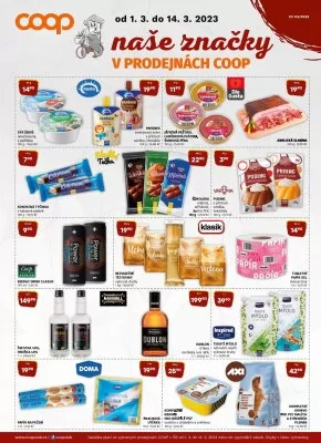 akční leták COOP 8.3.2023-14.3.2023