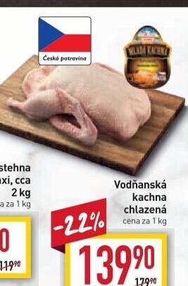 Kachna Vodňanská kachna