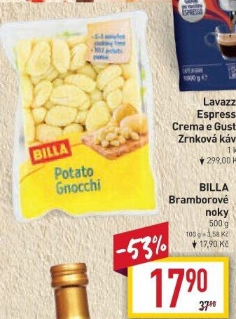 Noky bramborové Billa