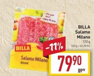 Salám Miláno Billa