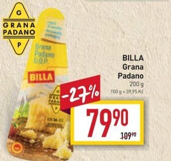Sýr Grana Padano Billa