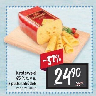 Sýr Krolewski 45% Milkpol