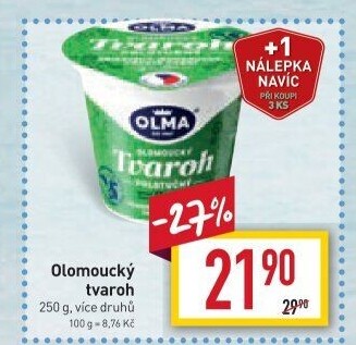 Tvaroh Olomoucký Olma