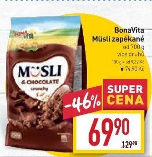 Müsli zapékané Bonavita