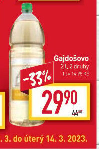 Víno Gajdošovo Vinařství Mutěnice