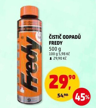 Čistič odpadů Fredy