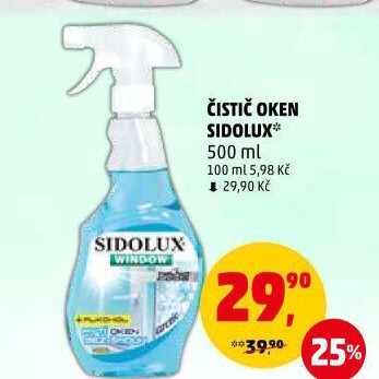 Čistič oken Sidolux