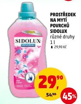 Čistič podlahy Sidolux