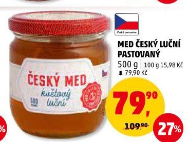Med český květový-luční