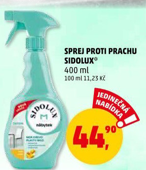 Sprej proti prachu Sidolux