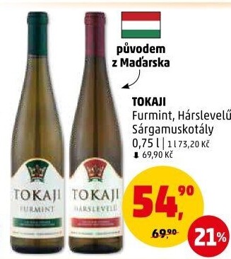 Víno Furmint Tokaji