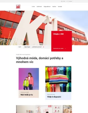 akční leták Kik textil 8.3.2023-14.3.2023