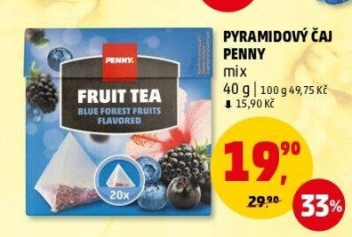 Čaj ovocný Penny - pyramidový