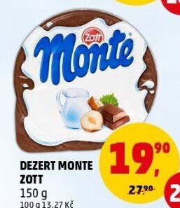 Dezert Monte Zott