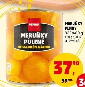 Kompot meruňky Penny