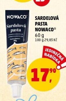 Pasta sardelová Nowaco
