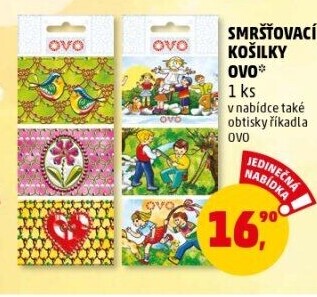 Smršťovací košilky na vajíčka OVO
