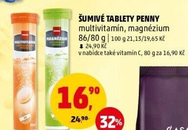 Šumivé tablety Penny