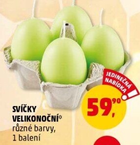 Svíčky velikonoční