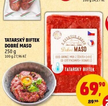 Tatarský biftek Dobré maso