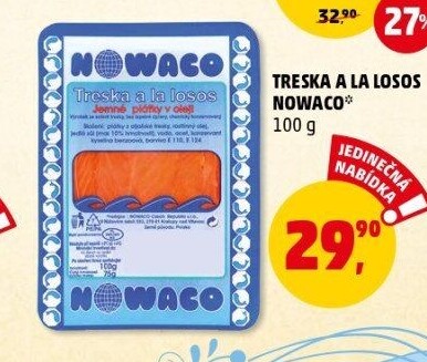 Treska a la losos Nowaco