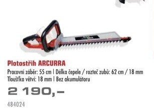 Aku plotostřih Einhell Expert ARCURRA 18-Li Solo