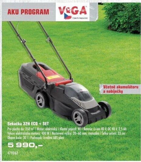 Aku sekačka VeGA 32H ECO