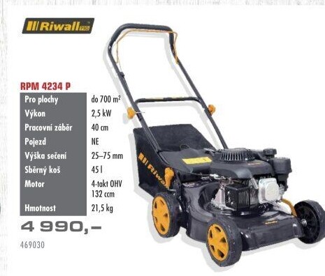 Benzínová sekačka Riwall RPM4234P