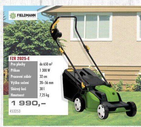 Elektrická sekačka Fieldmann FZR 2025 E