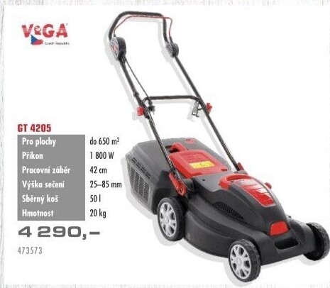 Elektrická sekačka VeGA GT4205