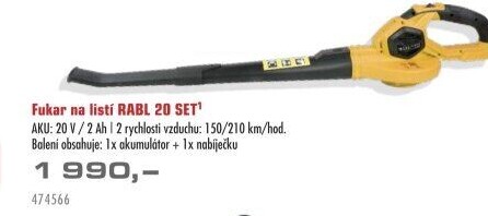 Fukar listí Riwall Rabl 20 Set