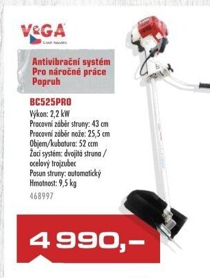 Křovinořez VeGA BC525PRO
