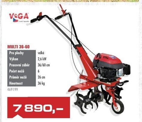 Kultivátor benzinový VeGA MULTI 3660