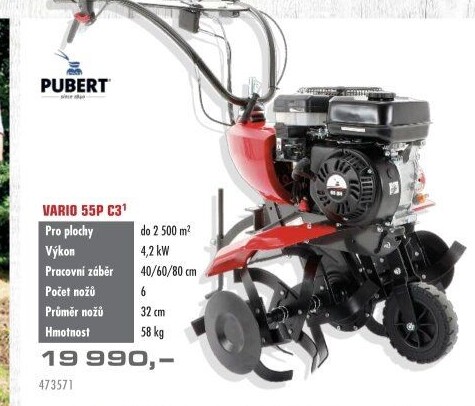 Kultivátor Pubert Vario 55PC3
