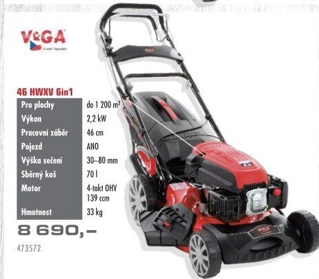 Motorová sekačka 6in1 VeGA 46 HWXV