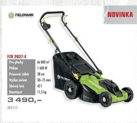 Sekačka elektrická Fieldmann FZR 2037-E