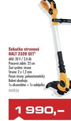 Strunová sekačka Riwall RALT 2320 SET