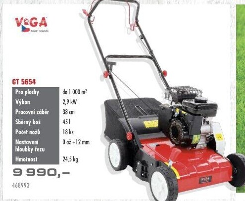 Vertikutátor benzinový VeGA GT5654