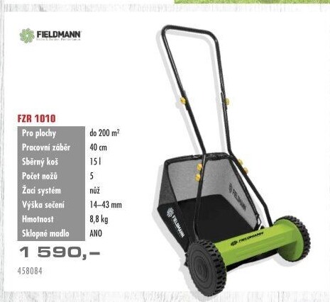 Vřetenová sekačka Fieldmann FZR 1010