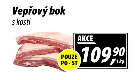 Vepřový bok s kostí