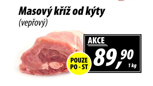 Vepřový kříž od kýty