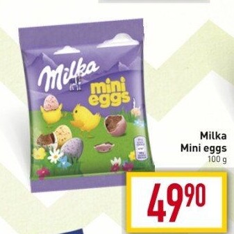 Čokoládová vajíčka mini Milka