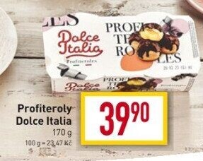 Dezert Profiteroles Dolce Italia