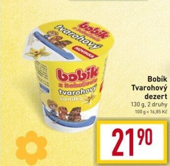 Dezert tvarohový Bobík